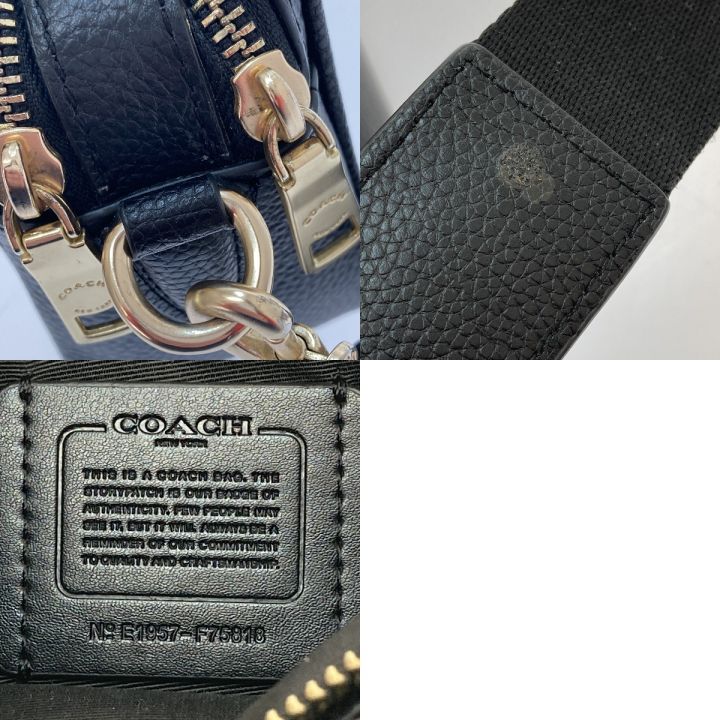 COACH コーチ ショルダーバッグ ジェス クロスボディ F75818 ブラック｜中古｜なんでもリサイクルビッグバン