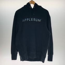 □□ Applebum アップルバム プルオーバーパーカー XLサイズ ブラック Cランク
