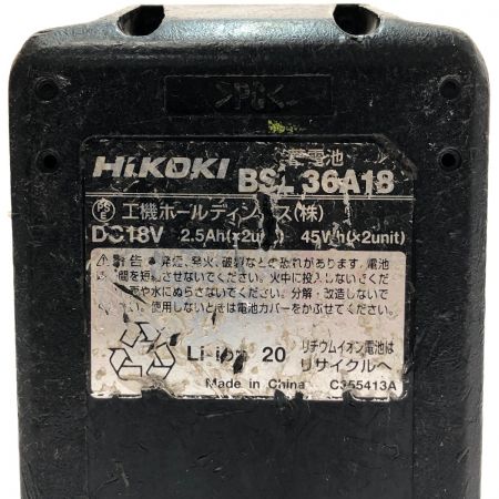  HiKOKI ハイコーキ コードレスインパクトドライバ 36V WH36DC アグレッシブグリーン