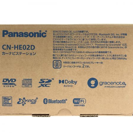  Panasonic パナソニック ストラーダ カーナビ CN-HE02D