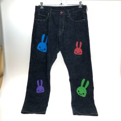 □□ CUNE ジーパン U10 カラフル SIZE 36 28THFUN08 ネイビー Aランク