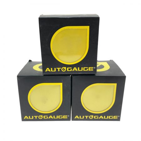  AUTOGAUGE 油温計 水温計 油圧計 ３点セット