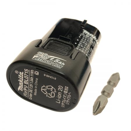  MAKITA マキタ 7.2V充電式ペンインパクトドライバー TD021D グリーン