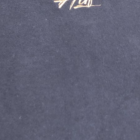  HUF スウェット 半袖ハーフジップスウェット SIZE L ネイビー