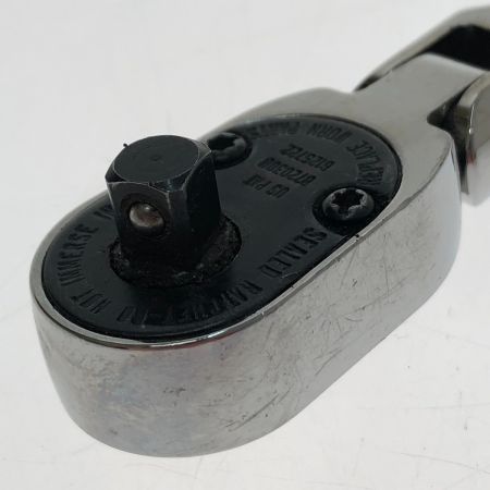 Snap-on スナップオン ハンドツール 1/4"フレックスヘッドラチェット 本体のみ TF72