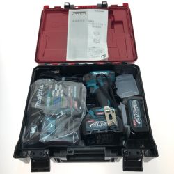 □□ MAKITA マキタ 充電式インパクトドライバ 40V TD002GRDX ブルー Sランク