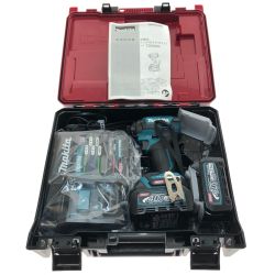 □□ MAKITA マキタ 充電式インパクトドライバ 40V TD002GRDX ブルー Sランク
