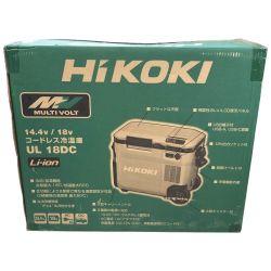 □□ HiKOKI ハイコーキ 18V コードレス冷温庫 UL18DC サンドベージュ Sランク