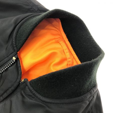  ALPHA アルファ MA-1 フライトジャケット Mサイズ MA-1    MIL-J-82790J ブラック