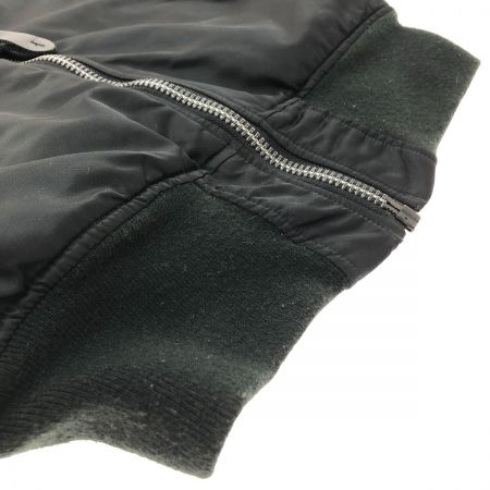  ALPHA アルファ MA-1 フライトジャケット Mサイズ MA-1    MIL-J-82790J ブラック