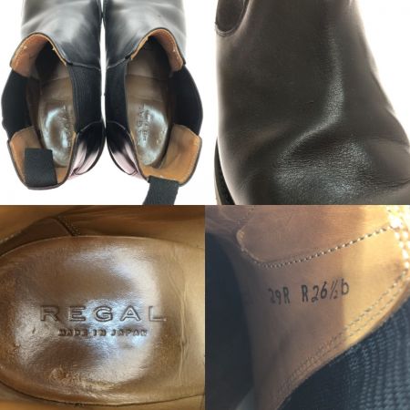  REGAL リーガル サイドゴアブーツ 29R SIZE 26.5cm B20G0275 ブラック