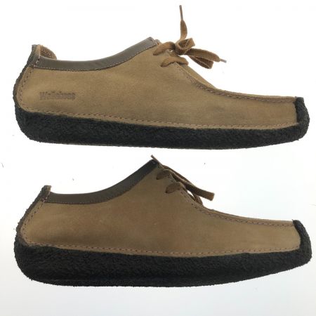  CLARKS クラークス レースアップカジュアルシューズ  ナタリー（オークウッドスエード） SIZE 25.5cm 021413292 カーキ