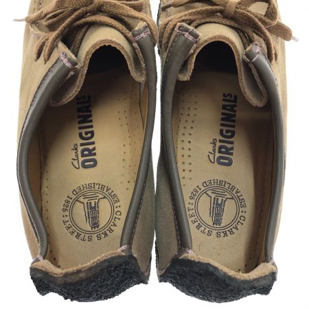  CLARKS クラークス レースアップカジュアルシューズ  ナタリー（オークウッドスエード） SIZE 25.5cm 021413292 カーキ