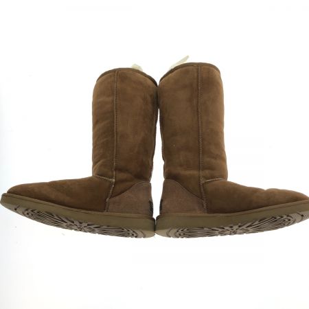  UGG australia ムートンブーツ　サイズ　Ｗ8　約25ｃｍ F80091 キャメル