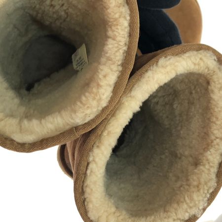 UGG australia ムートンブーツ　サイズ　Ｗ8　約25ｃｍ F80091 キャメル