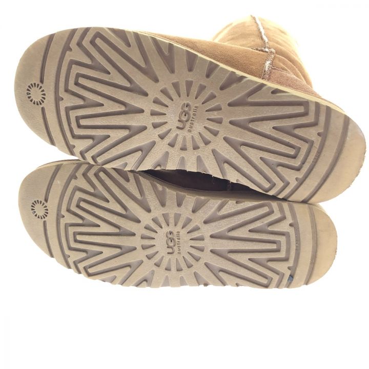 UGG australia ムートンブーツ サイズ W8 約25cm キャメル｜中古 