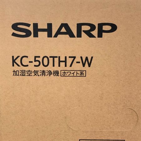 SHARP シャープ 加湿空気清浄機 プラズマクラスター7000 KC50TH7W ホワイト