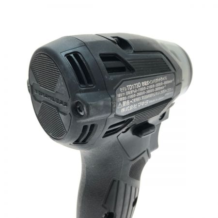  MAKITA マキタ 充電式インパクトドライバ 18V TD173DRGXB ブラック