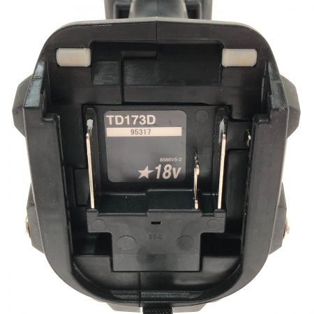  MAKITA マキタ 充電式インパクトドライバ 18V TD173DRGXB ブラック