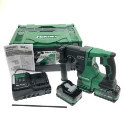 □□ HiKOKI ハイコーキ コードレスロータリハンマドリル 36V DH3628DA グリーン Sランク