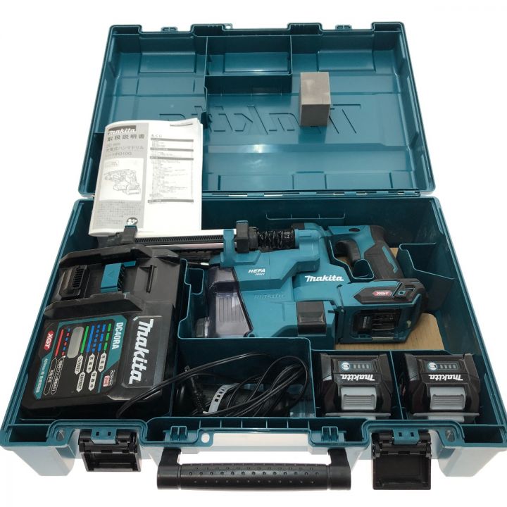 MAKITA マキタ 20mm充電式ハンマドリル 40Vmax HR010GRDXV|中古 MAKITA マキタ 20mm充電式ハンマドリル 40Vmax HR010GRDXV|中古