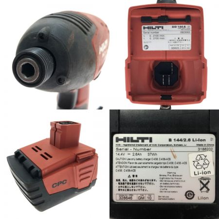  Hilti ヒルティ 充電式ドリル／ドライバー 14.4V SFH144-A