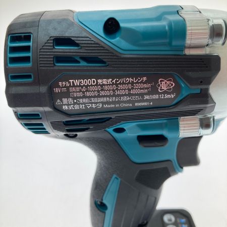  MAKITA マキタ 充電式インパクトレンチ　18V TW300DRGX