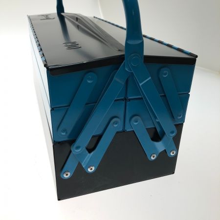  HAZET ハゼット 3段メタルツールボックス 190L 南京錠付き ブルー/ブラック