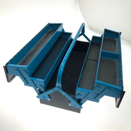  HAZET ハゼット 3段メタルツールボックス 190L 南京錠付き ブルー/ブラック