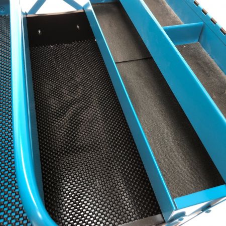  HAZET ハゼット 3段メタルツールボックス 190L 南京錠付き ブルー/ブラック