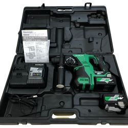 □□ HITACHI 日立 28mmコードレスロータリハンマドリル 36V DH36DPA グリーン Aランク