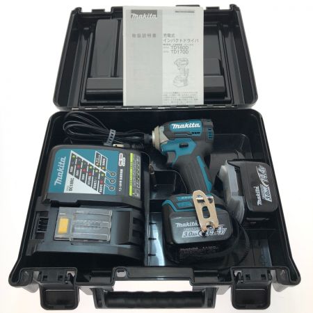  MAKITA マキタ 充電式インパクトドライバー 14.4V TD160DRFX グリーン