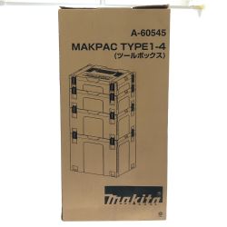 □□ MAKITA マキタ マックパック タイプ1～4セット品 A-60545 Aランク