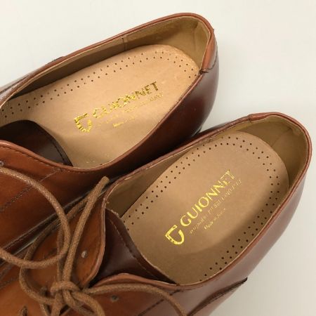  GUIONNET(ギオネ) ビジネスシューズ レザー SIZE 48 BS201 ブラウン