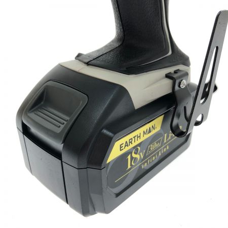  EARTH MAN アースマン 18V 充電式インパクトレンチ IW-180LiB ブラック
