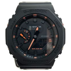□□ CASIO カシオ G-SHOCK アナデジウォッチ クォーツ GA-2100-1A4ER Aランク