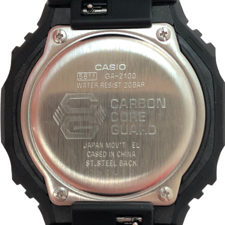  CASIO カシオ G-SHOCK アナデジウォッチ クォーツ GA-2100-1A4ER