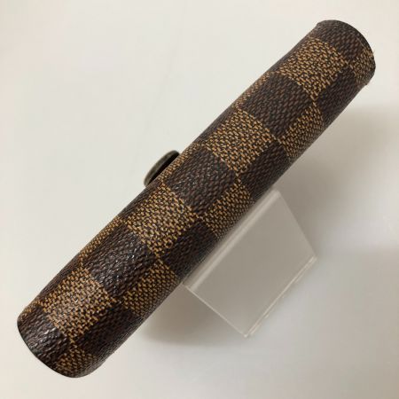  LOUIS VUITTON ルイヴィトン 2つ折り財布 ダミエ ポルトフォイユ ヴィエノワ 本体のみ N61674 エベヌ