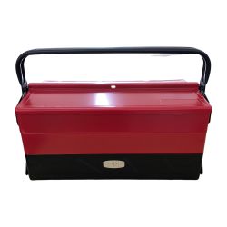 □□ TONE トネ ツールセット V形3段式両開きケース TSH330 レッド Aランク