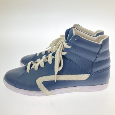  DIESEL ディーゼル ハイカットスニーカー　28ｃｍ RN93243 ネイビー
