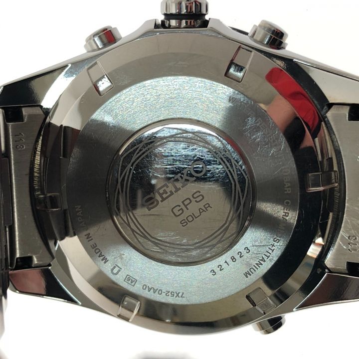 SEIKO セイコー アストロン チタニウム GPSソーラー 7X52-0AA0 - 中古
