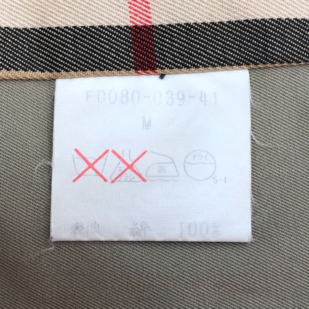  BURBERRY バーバリー ステンカラーコート Mサイズ FD080-039-41 ベージュ
