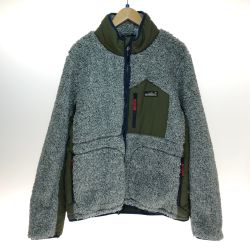 □□ KRIFF MAYER クリフメイヤー シャギー ボアジャケット Lサイズ 2014400 ライトグレー Bランク