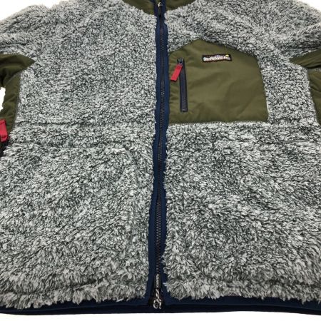  KRIFF MAYER クリフメイヤー シャギー ボアジャケット Lサイズ 2014400 ライトグレー