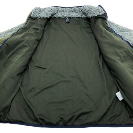  KRIFF MAYER クリフメイヤー シャギー ボアジャケット Lサイズ 2014400 ライトグレー