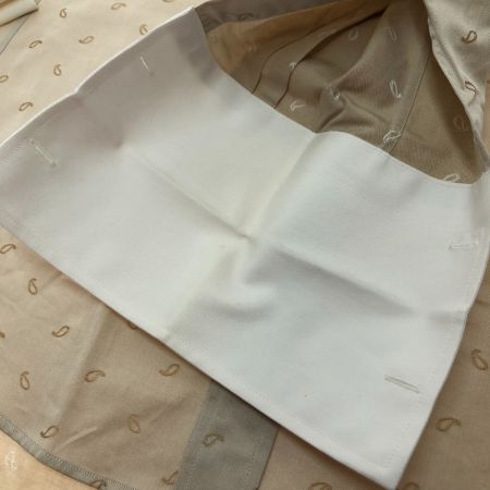  ORIALI 長袖シャツ Mサイズ ベージュ