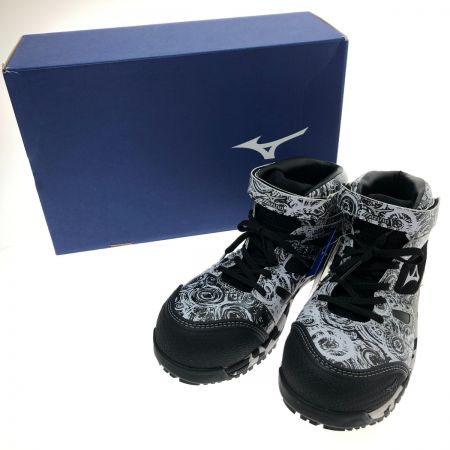 MIZUNO ミズノ 安全靴 オールマイティ MID 25.5cm C1GA160210 ホワイト×ブラック