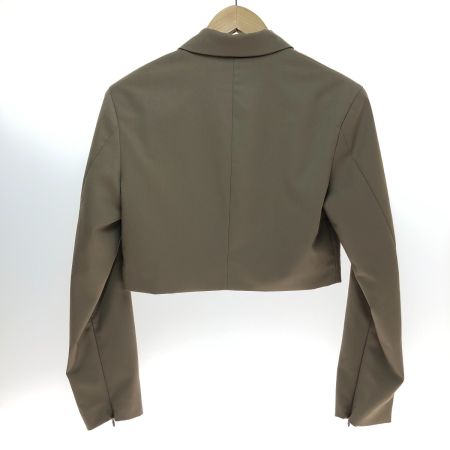  Lily Brown リリーブラウン アームスリットクロップドジャケット ワンピースセット LWFJ234134/LWFO234135 ベージュ