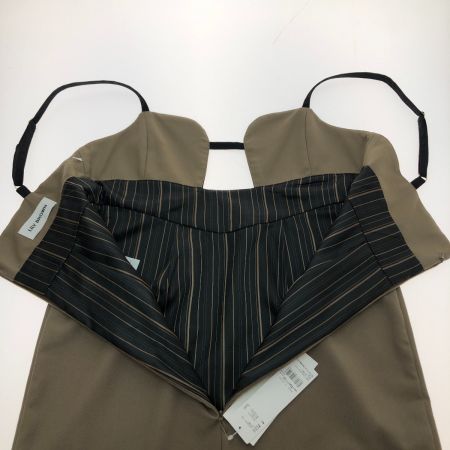  Lily Brown リリーブラウン アームスリットクロップドジャケット ワンピースセット LWFJ234134/LWFO234135 ベージュ