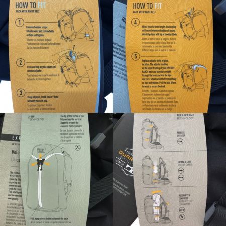  MYSTERY RANCH ミステリーランチ バックパック テラフレーム 3ZIP 50 M 112382-001-30 ブラック